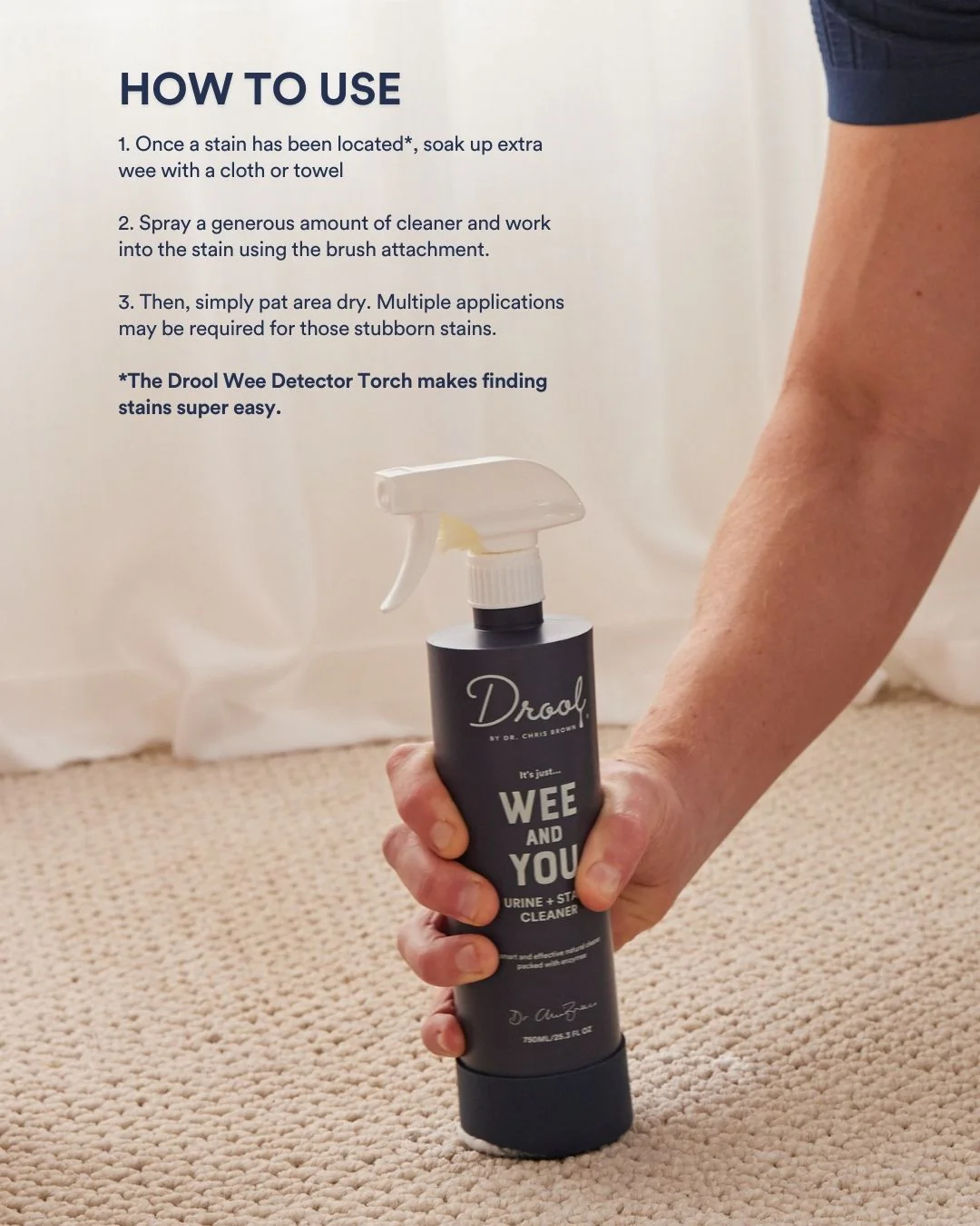 Wee and You Urine + Stain Cleaner - Image 3